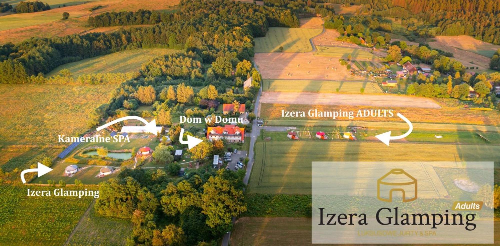 Dom W Domu - Izera Glamping Bed & Breakfast Gajowka  ภายนอก รูปภาพ